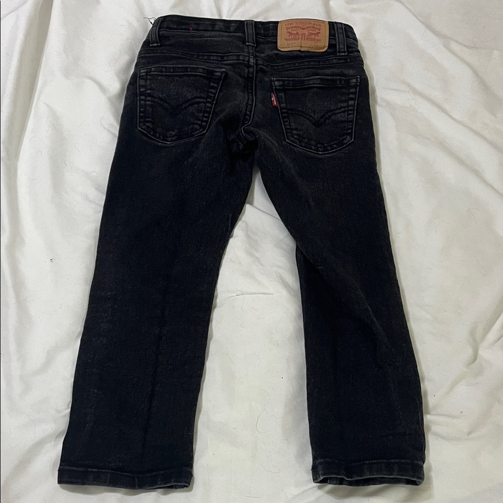 Levi's Little Kids Black Jeans Set - Picture 5 of 10